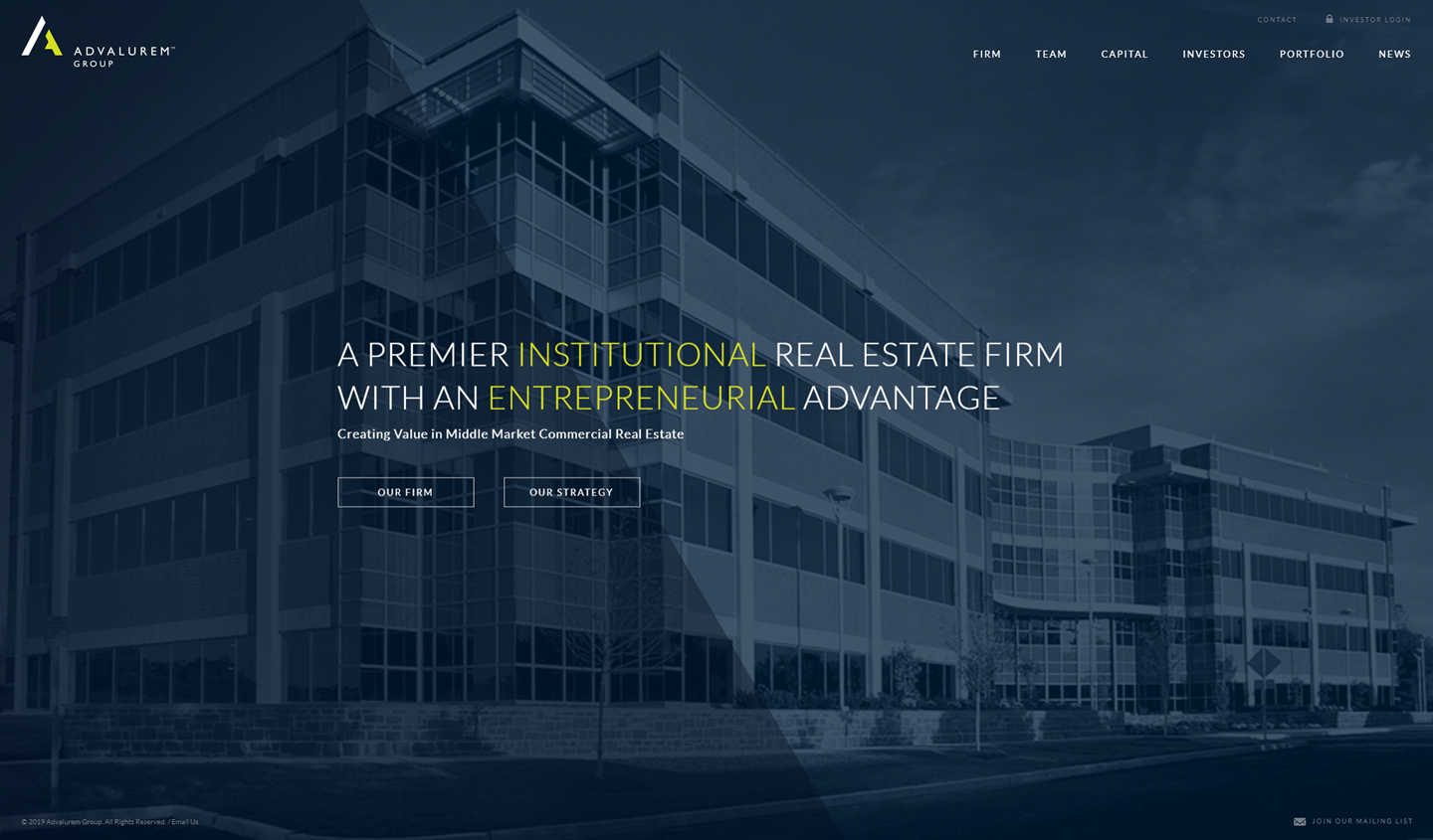 real estate web designs