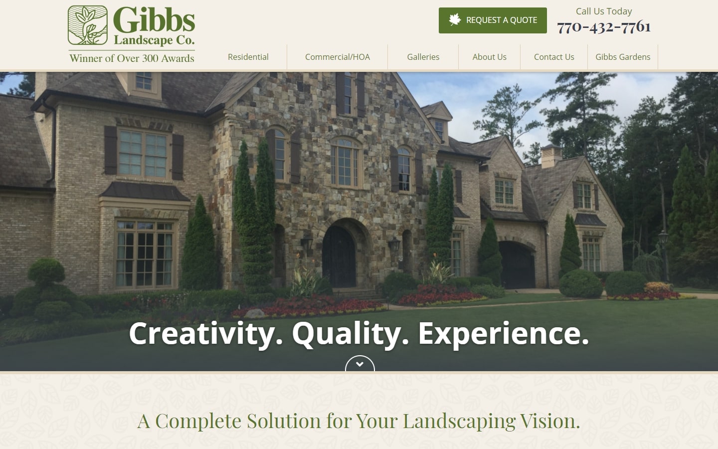 landscaping websites