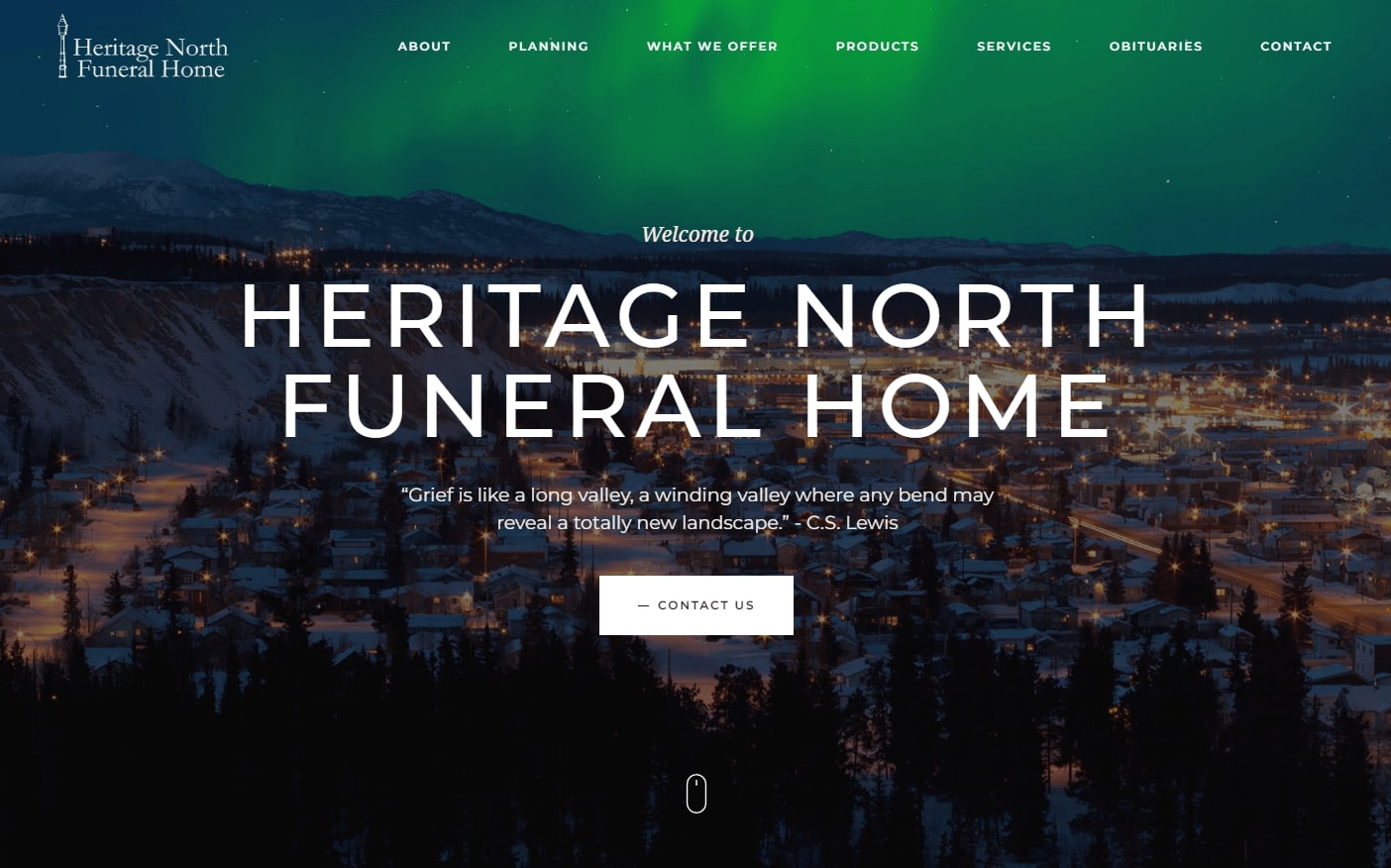 Funeral Website Design