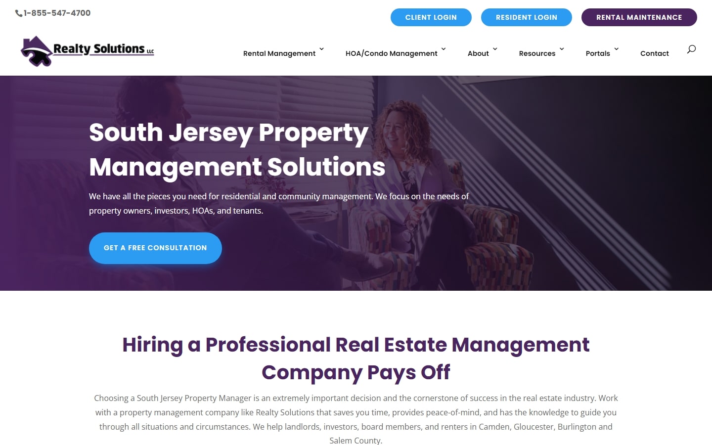 Management Property Website Designs