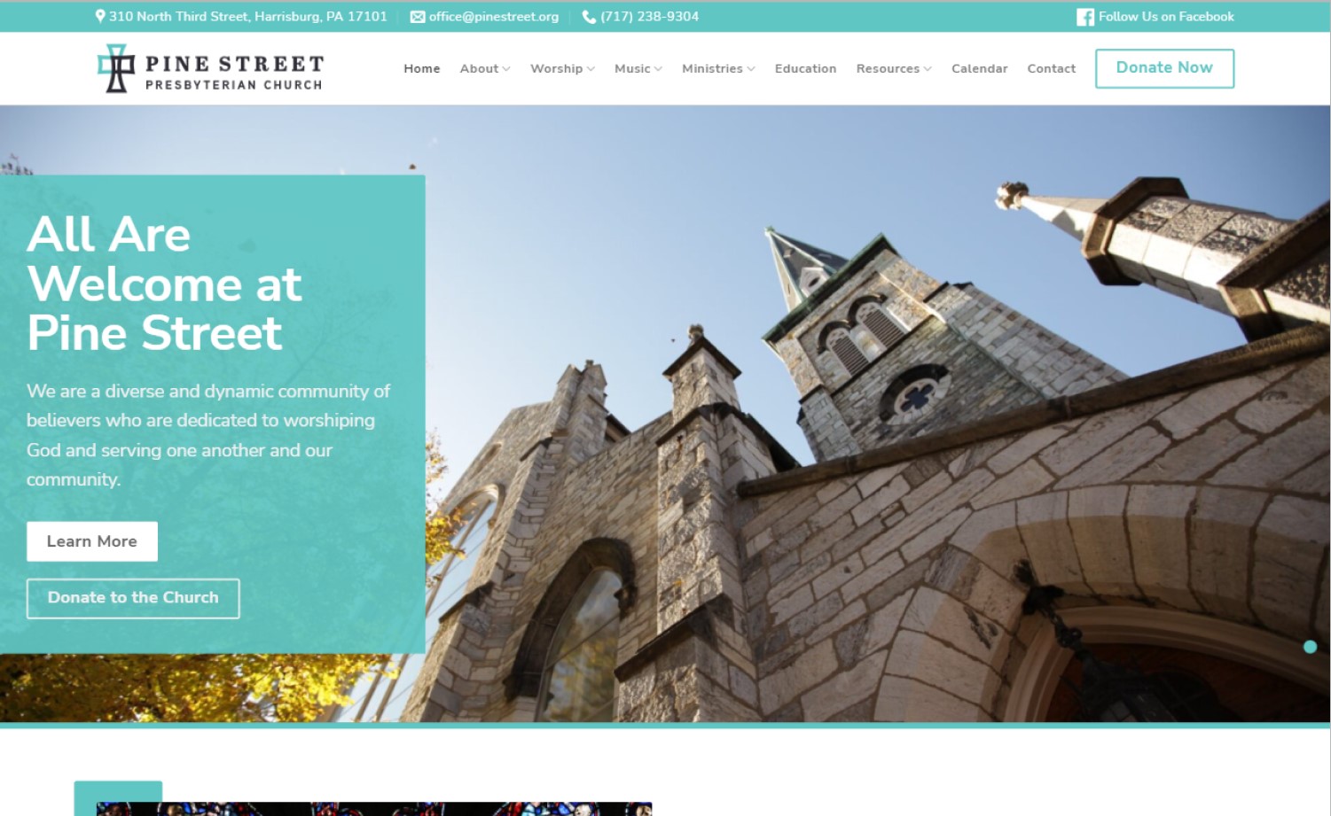 Best Church Website Design