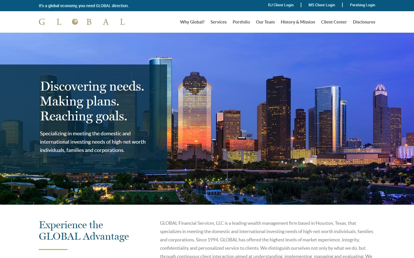 financial advisor websites