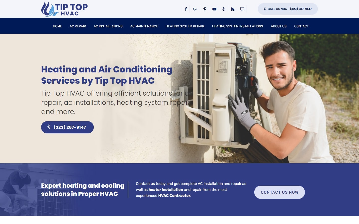 hvac websites