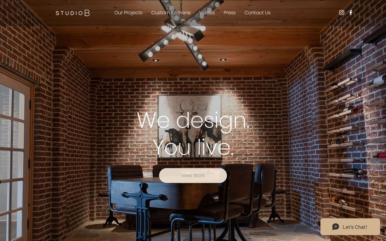 Interior Design sites example