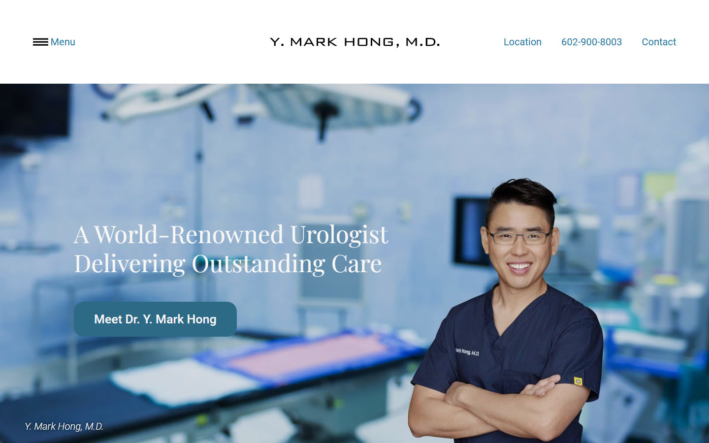 Pediatric Doctor Web Design