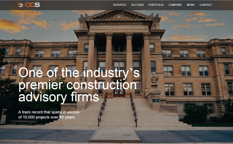 Web Design for construction company