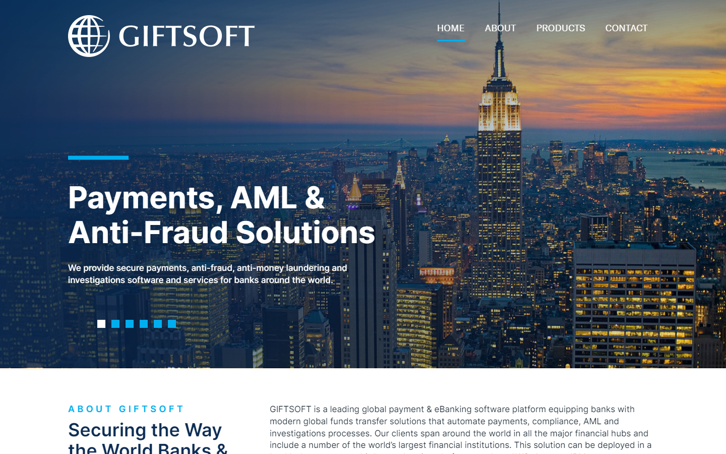 Professional Fintech Website Designs