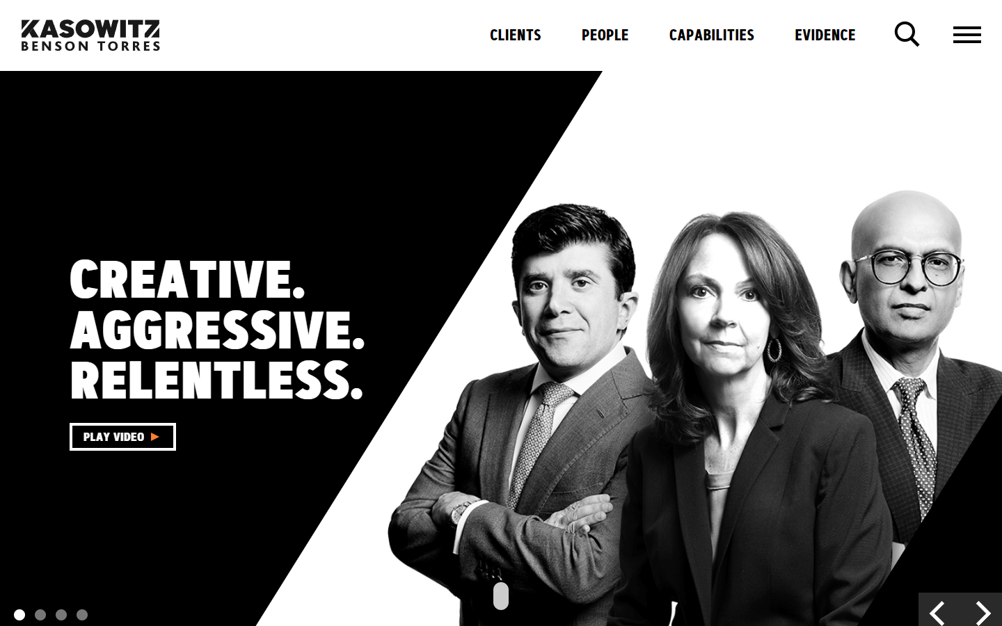 attorney website design sample