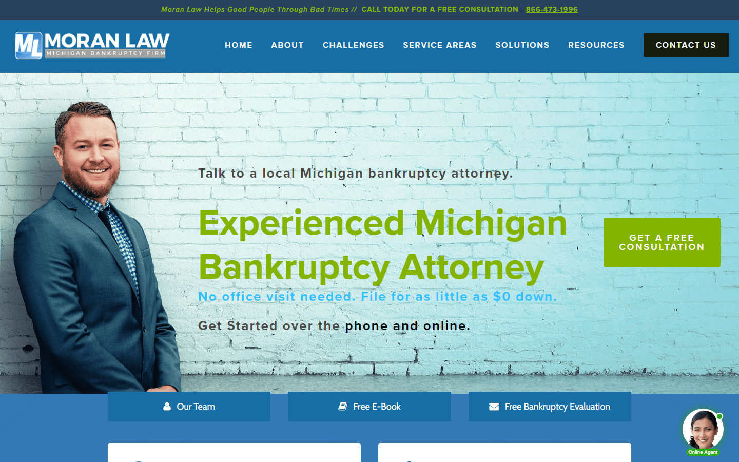 bankruptcy lawyers web site design